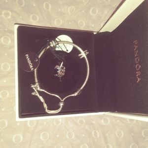 NEW Pandora Bracelet with Charm